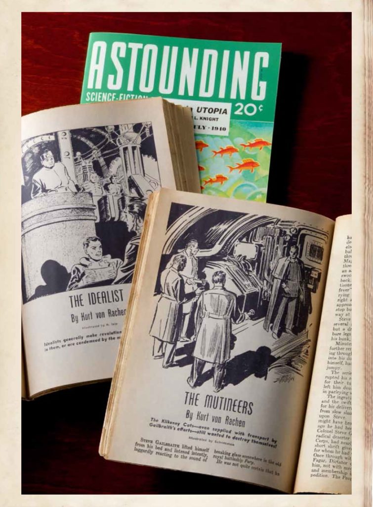 рассказы Курта фон Рахена в журнале Astounding Science Fiction